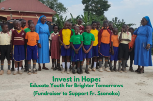 Support the children of Uganda at the Father Ssonko Fundraiser on July 10, 2026 at St Patrick Gretna!